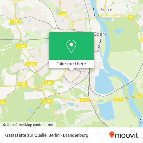 Gaststätte zur Quelle map