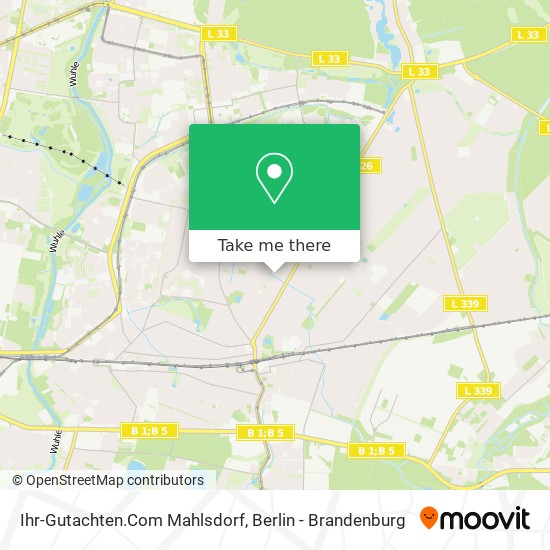 Ihr-Gutachten.Com Mahlsdorf map
