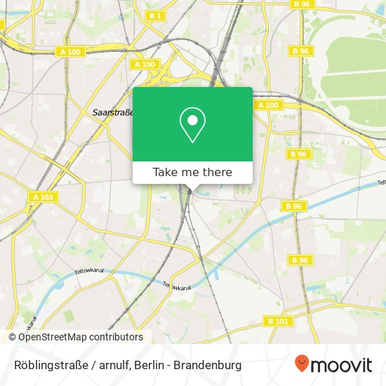 Röblingstraße / arnulf, Schöneberg, 12105 Berlin map