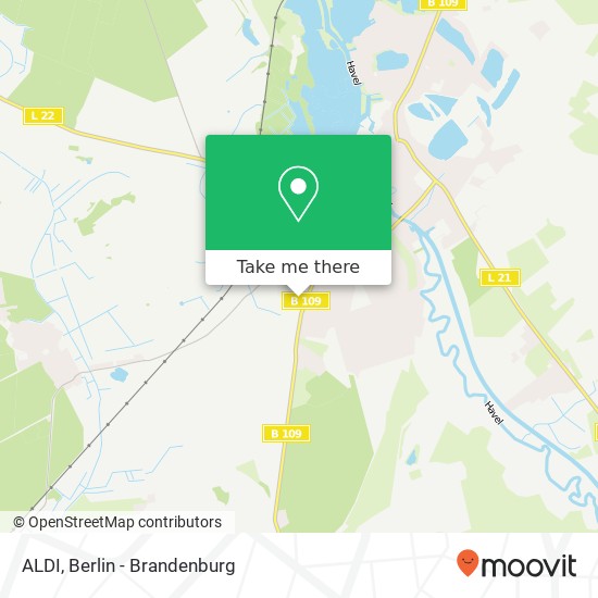 ALDI, Falkenthaler Chaussee 57 map