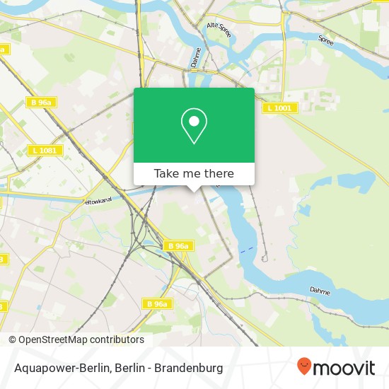 Карта Aquapower-Berlin, Bohnsdorfer Straße 8