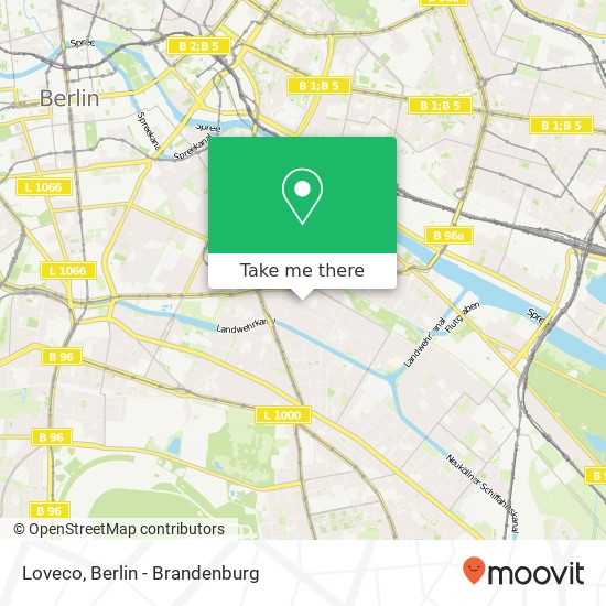 Loveco, Manteuffelstraße 77 map