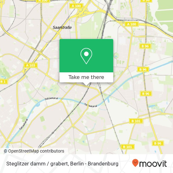 Steglitzer damm / grabert, Steglitz, 12169 Berlin map