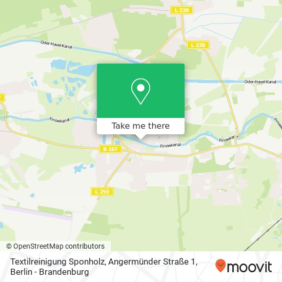 Textilreinigung Sponholz, Angermünder Straße 1 map