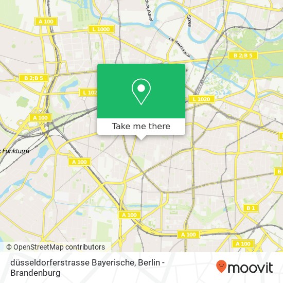 düsseldorferstrasse Bayerische, Wilmersdorf, 10707 Berlin map