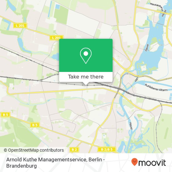 Arnold Kuthe Managementservice map