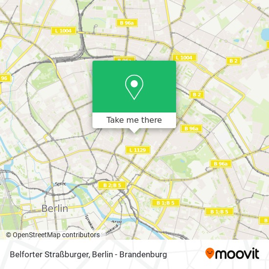 Belforter Straßburger map