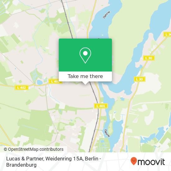 Карта Lucas & Partner, Weidenring 15A