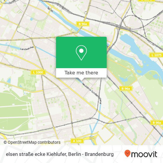 elsen straße ecke Kiehlufer, Neukölln, 12059 Berlin map