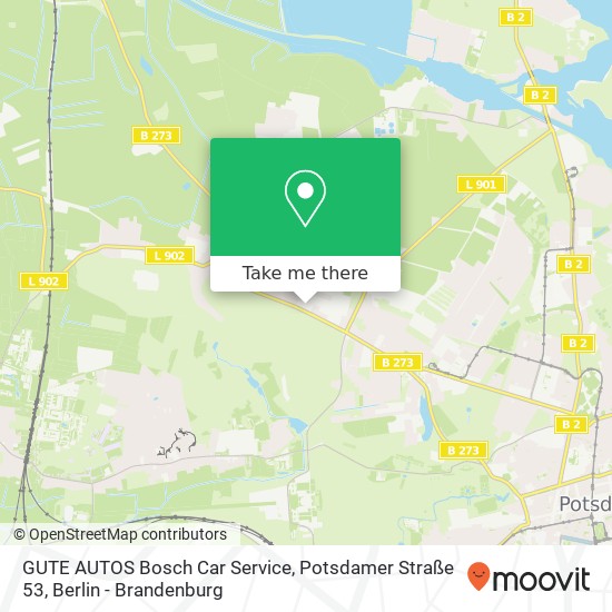 GUTE AUTOS Bosch Car Service, Potsdamer Straße 53 map