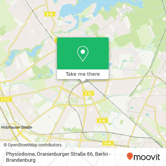 Physiodome, Oranienburger Straße 86 map