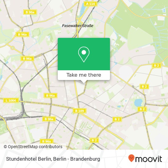 Stundenhotel Berlin map