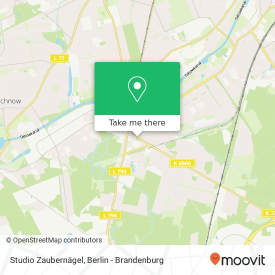 Studio Zaubernägel map