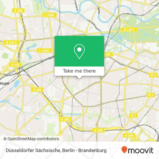 Düsseldorfer Sächsische, Wilmersdorf, 10707 Berlin map