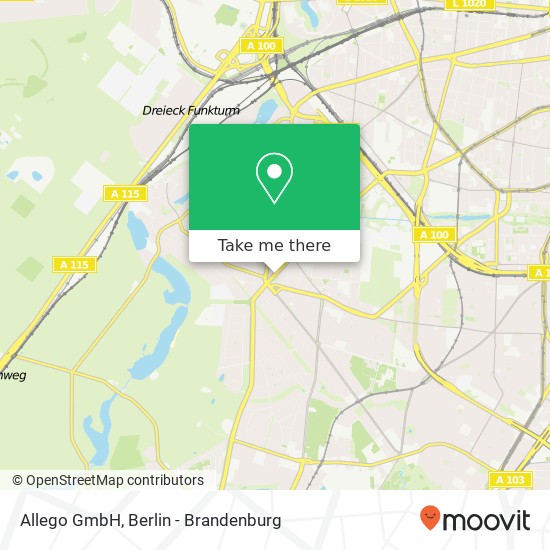 Allego GmbH map