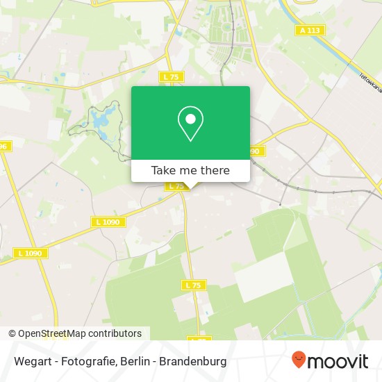 Wegart - Fotografie, Heideläuferweg map