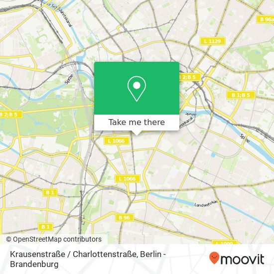 Krausenstraße / Charlottenstraße, Mitte, 10117 Berlin map
