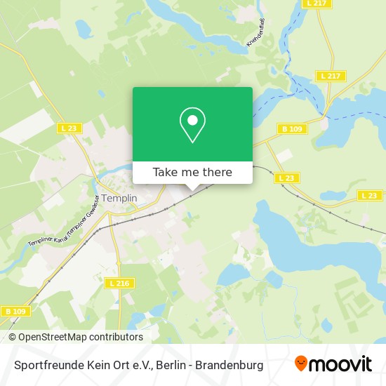 Карта Sportfreunde Kein Ort e.V.