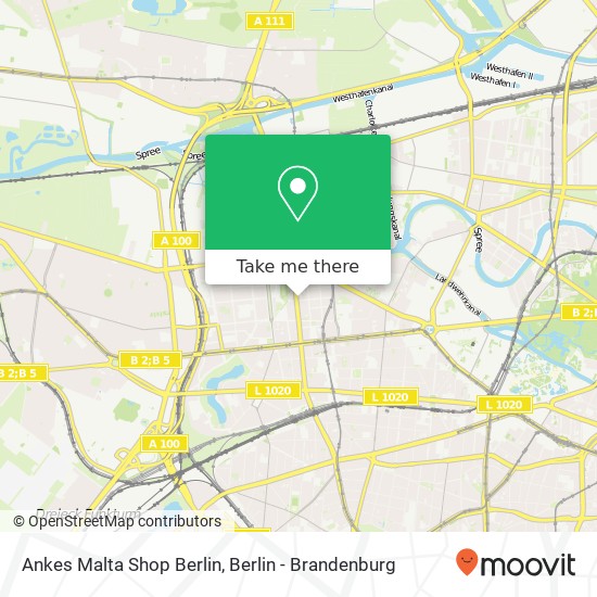 Ankes Malta Shop Berlin, Kaiser-Friedrich-Straße 94 map