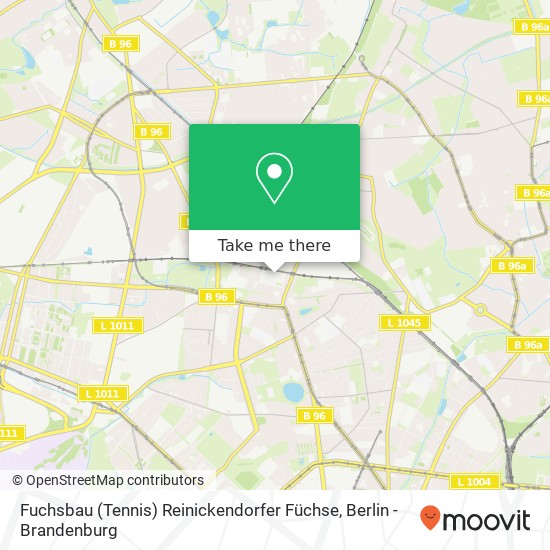 Fuchsbau (Tennis) Reinickendorfer Füchse map