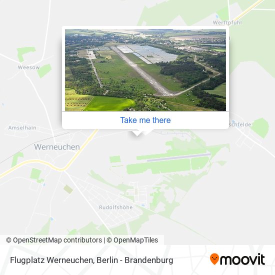 Flugplatz Werneuchen map