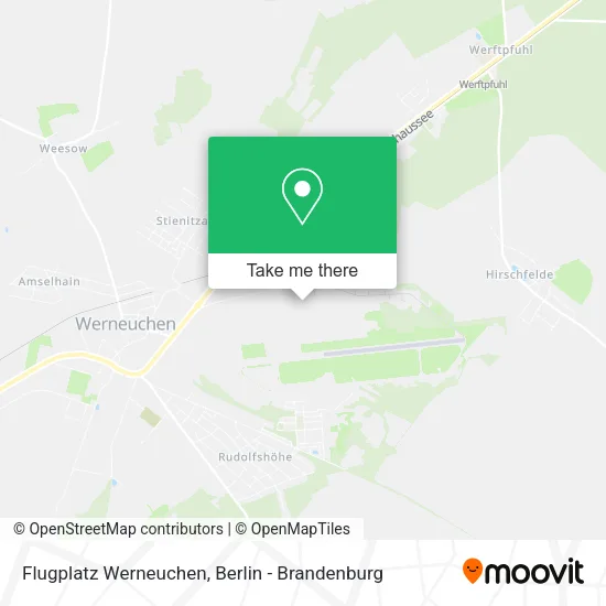 Карта Flugplatz Werneuchen