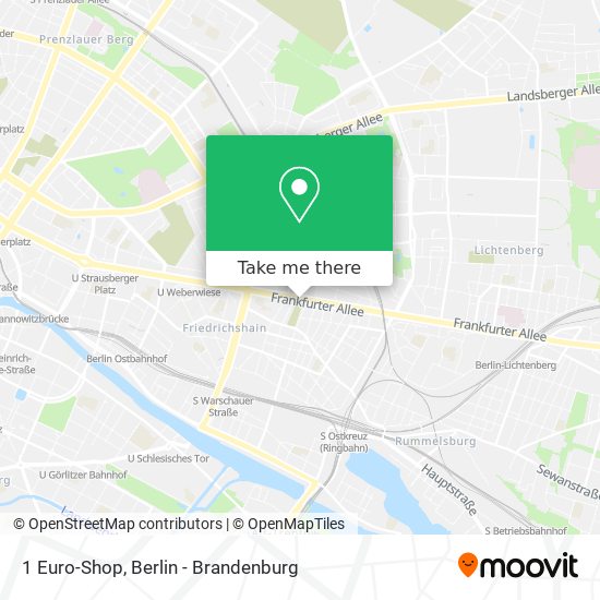 1 Euro-Shop map