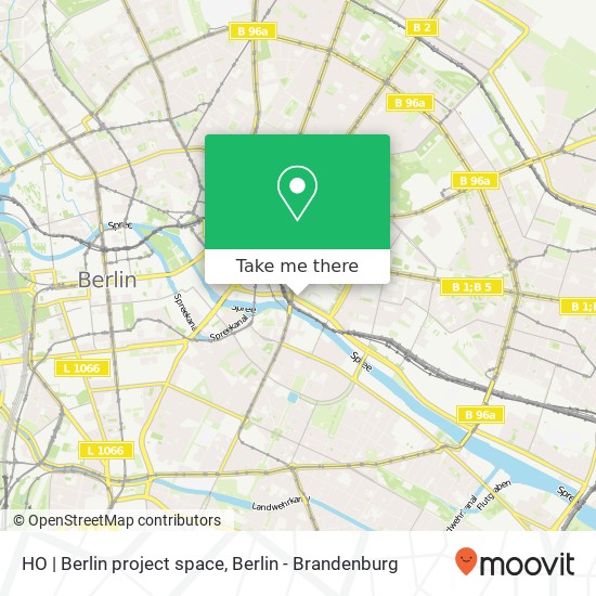 HO | Berlin project space map