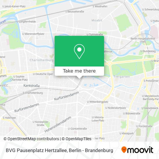 BVG Pausenplatz Hertzallee map