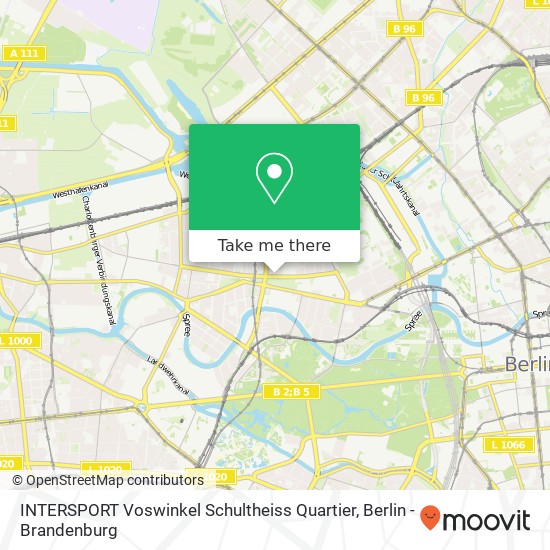 Карта INTERSPORT Voswinkel Schultheiss Quartier