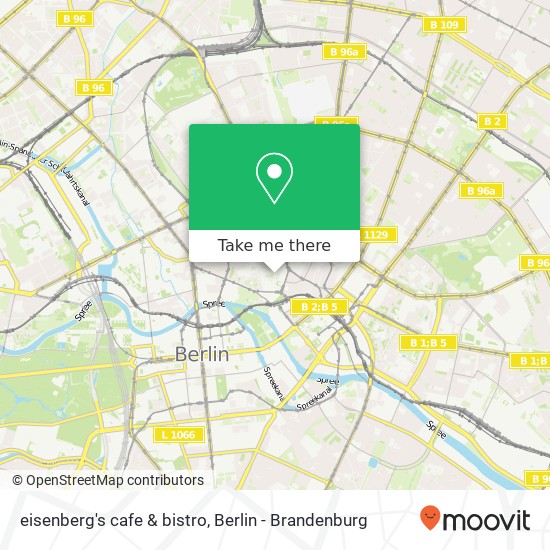 eisenberg's cafe & bistro map