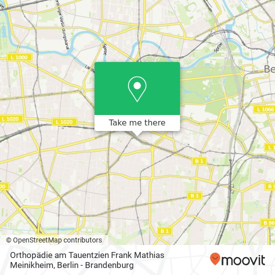 Orthopädie am Tauentzien Frank Mathias Meinikheim map