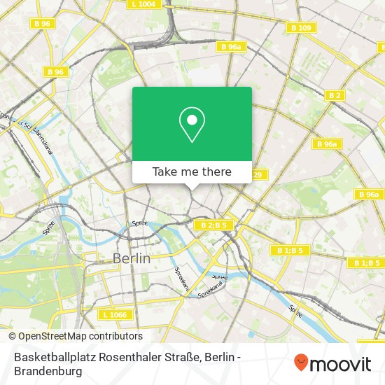 Basketballplatz Rosenthaler Straße map