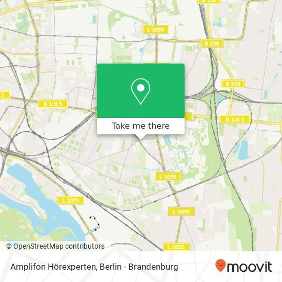 Amplifon Hörexperten map