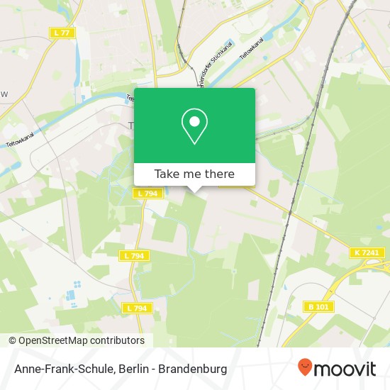 Anne-Frank-Schule map