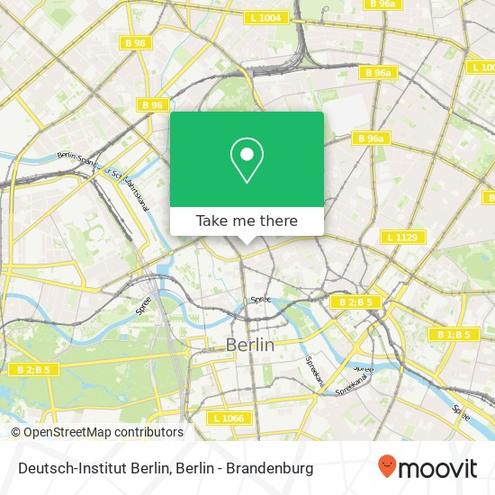 Deutsch-Institut Berlin map