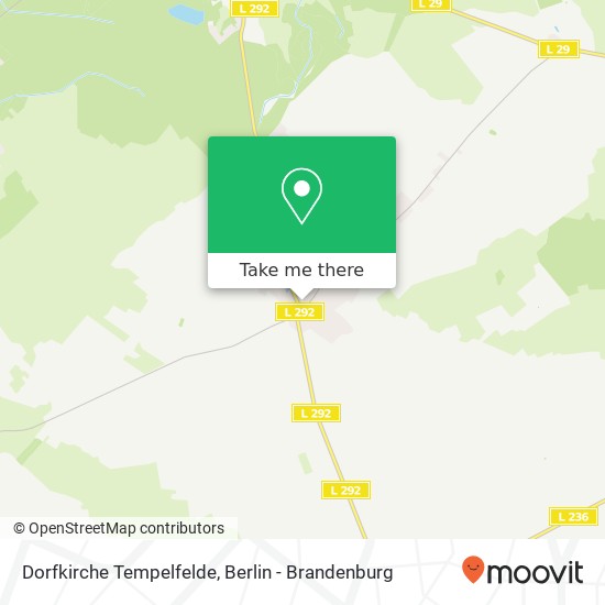 Dorfkirche Tempelfelde map