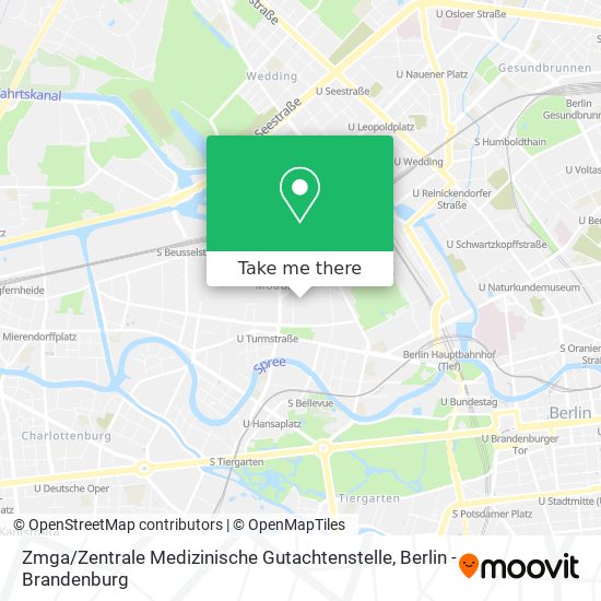 Zmga / Zentrale Medizinische Gutachtenstelle map