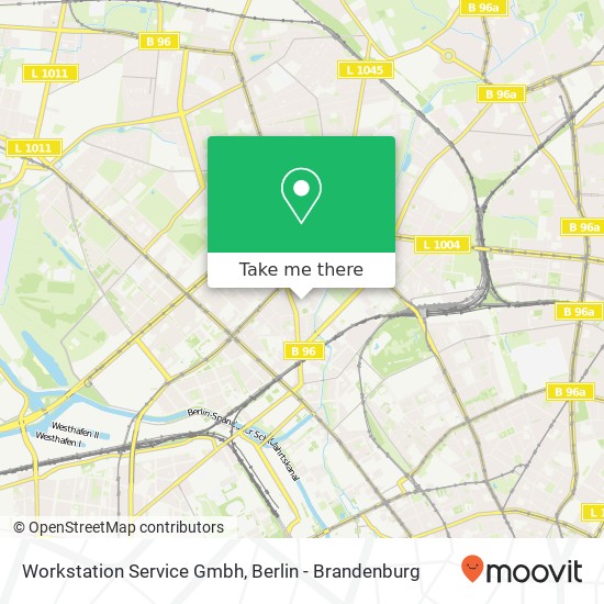 Workstation Service Gmbh map