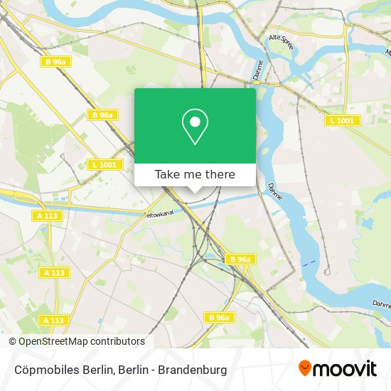 Карта Cöpmobiles Berlin