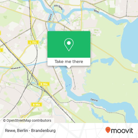 Rewe map