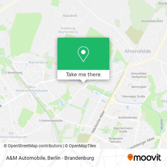 A&M Automobile map