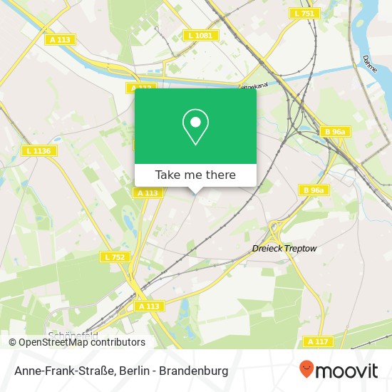 Anne-Frank-Straße map