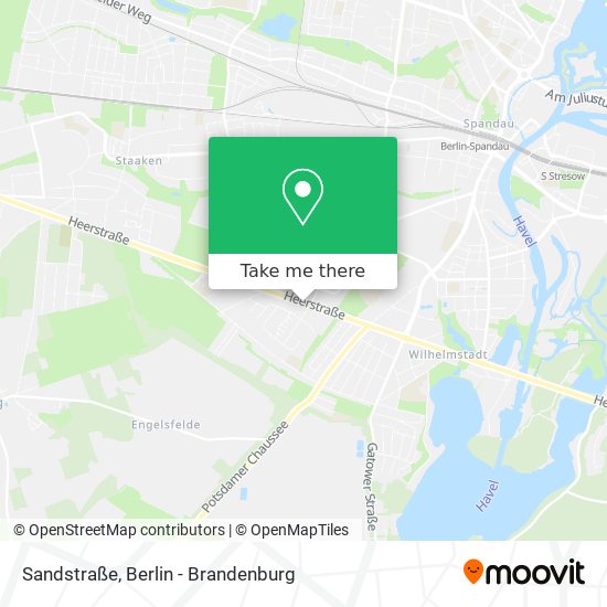 Sandstraße map