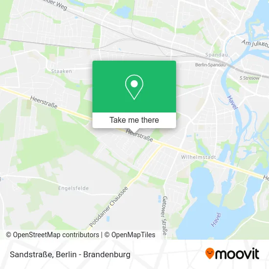 Карта Sandstraße