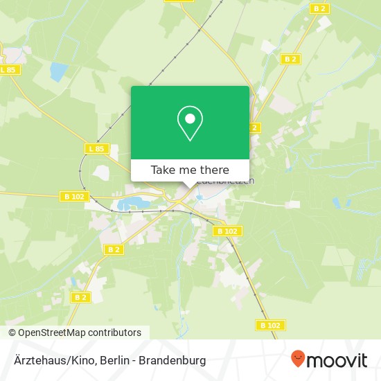 Карта Ärztehaus/Kino