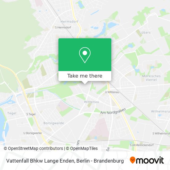 Vattenfall Bhkw Lange Enden map