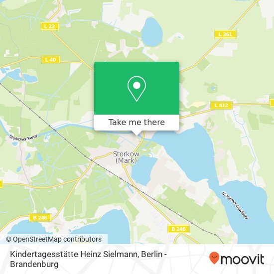 Карта Kindertagesstätte Heinz Sielmann