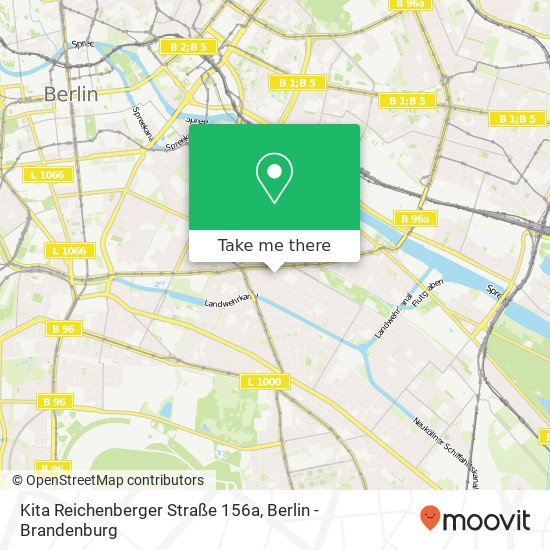 Kita Reichenberger Straße 156a map
