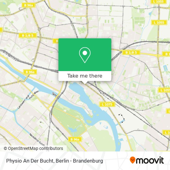 Physio An Der Bucht map